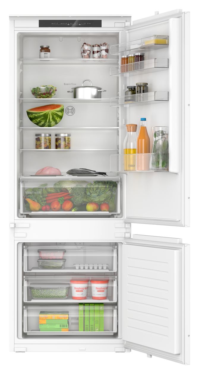 Serie 2 KBN96NSE0 Schlepptür 285 l / 98 l 194 cm Einbau Kühl-/Gefrierkombination 256 kWh NoFrost 