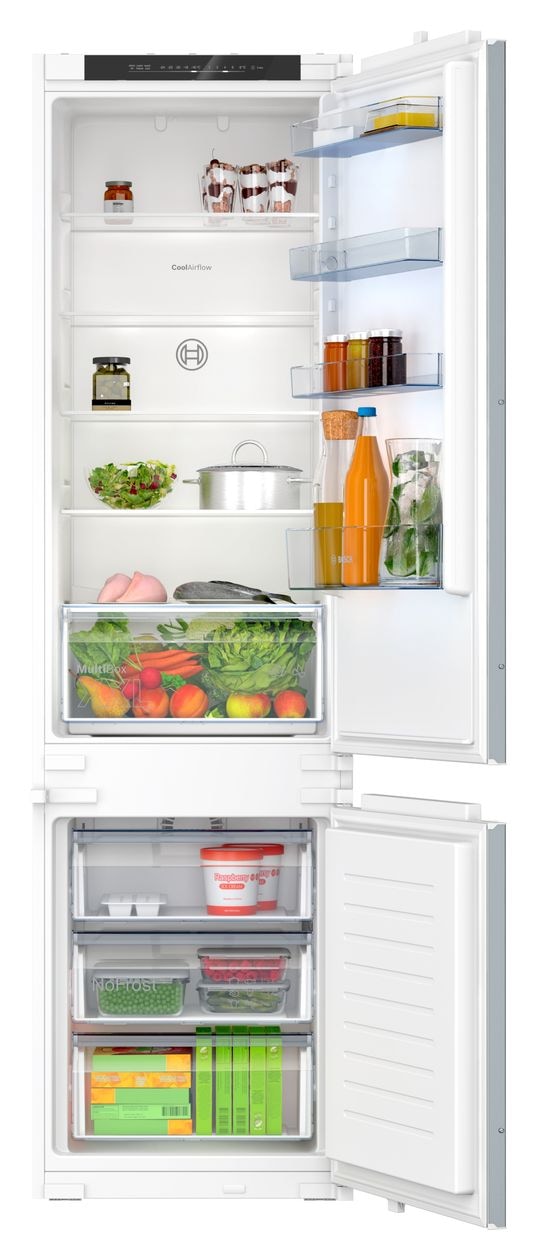 Serie 2 KIN96NSE0 Schlepptür 215 l Kühlteil 75 l Gefrierteil 194 cm Einbau Kühl-/Gefrierkombination NoFrost 
