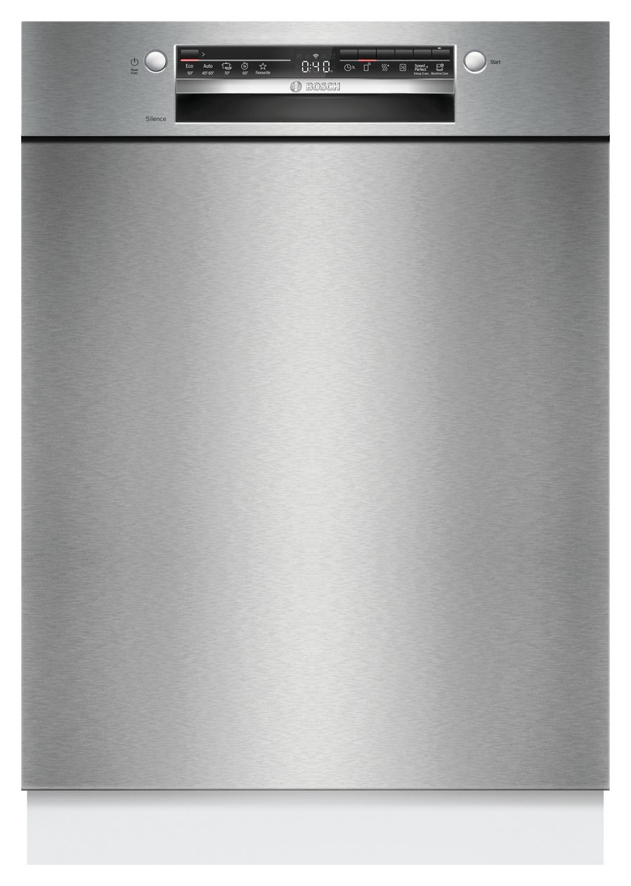 Serie 2 SMU2HTS08E 60 cm Geschirrspüler Freistehend Leise 13 Maßgedecke aquaStop Funktion Wärmetauscher 