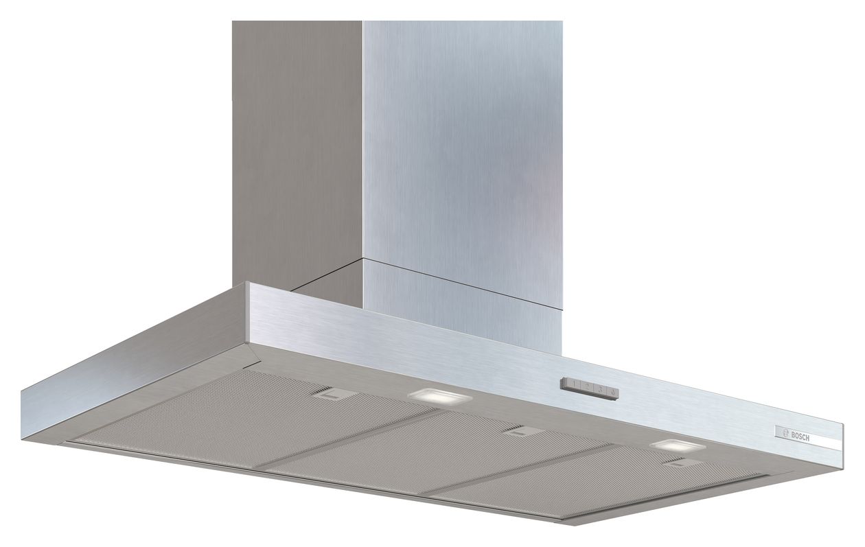 Serie 4 DWB95CC30 Abluft/Umluft Dunstabzugshaube/Esse Wand 90 cm (Metallisch) 