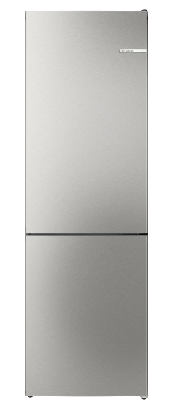 Serie 4 KGN362LAF 218 l / 103 l Kühl-Gefrierkombi freistehend NoFrost 111 kWh Jahr  (Metallisch) 