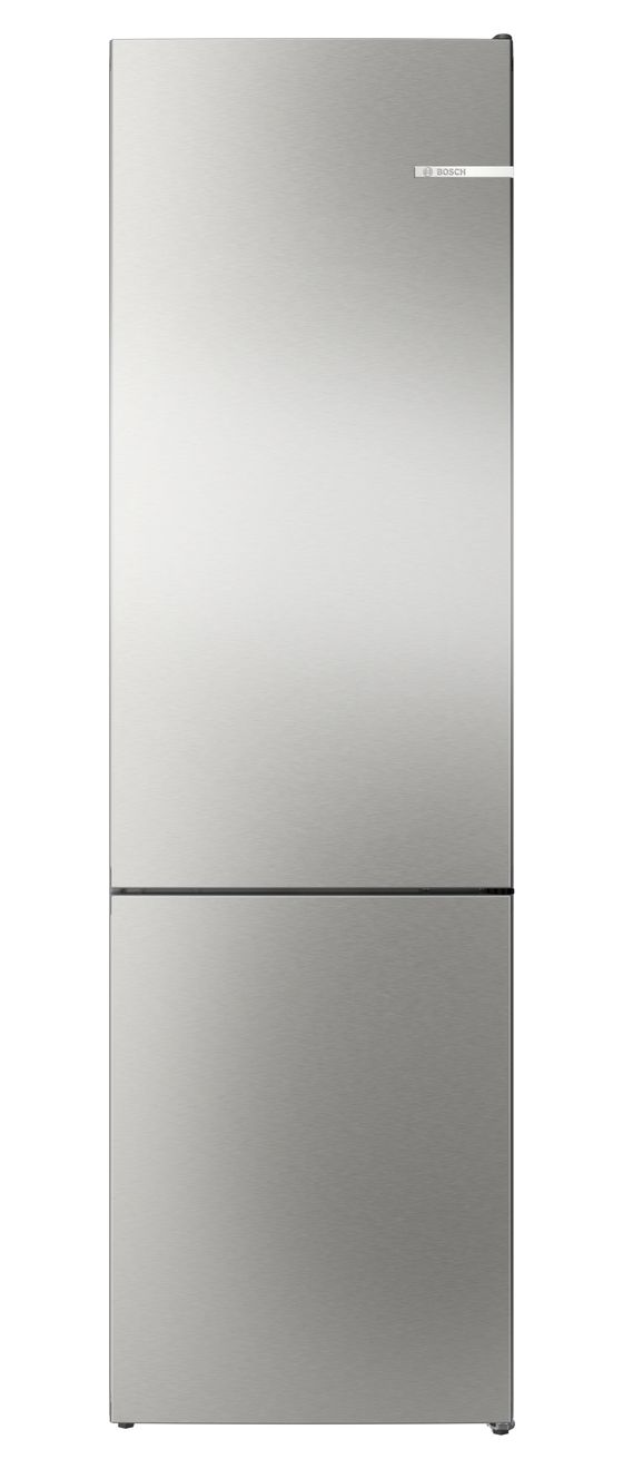 Serie 4 KGN39EIAF 260 l / 103 l Kühl-Gefrierkombi freistehend NoFrost 112 kWh Jahr  (Edelstahl) 