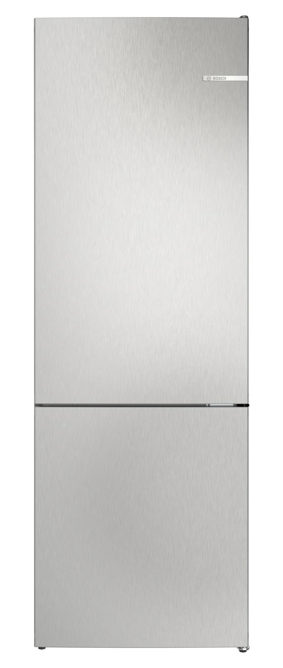 Serie 4 KGN492LCF 311 l / 129 l Kühl-Gefrierkombi freistehend NoFrost 178 kWh Jahr  (Metallisch) 