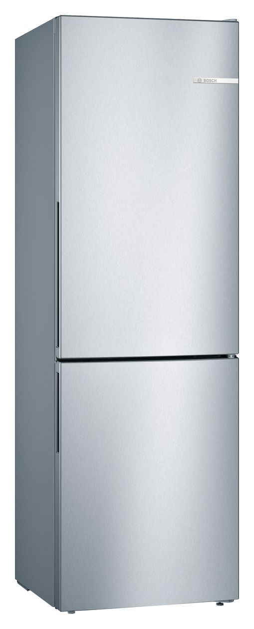 Serie 4 KGV36VLEA 214 l / 94 l Kühl-Gefrierkombi freistehend 233 kWh Jahr  (Edelstahl) 