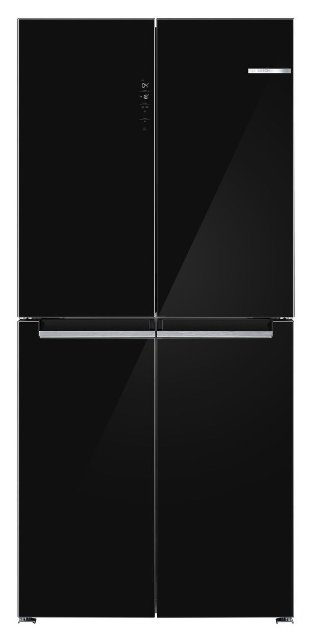 Serie 4 KMC85LBEA Side-by-Side Kühl-/ Gefrierkombination 324 l / 223 l 322 kWh NoFrost 1895 mm x 855 mm  (Schwarz) 