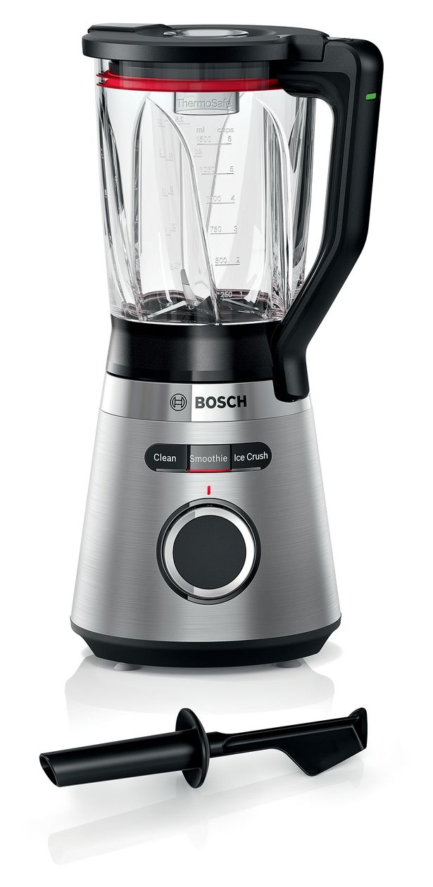 Serie 4 MMB6382M Standmixer 1200 W  (Schwarz, Edelstahl) 