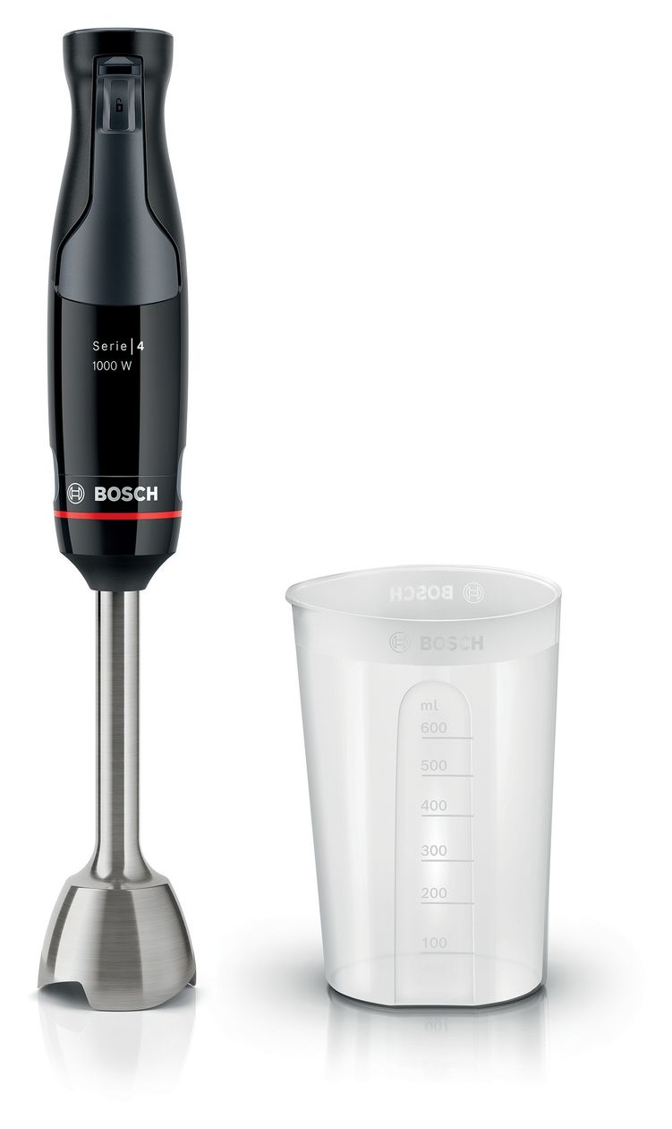 Serie 4 MSM4B610 ErgoMaster Stabmixer 1000 W  (Anthrazit/Schwarz) 