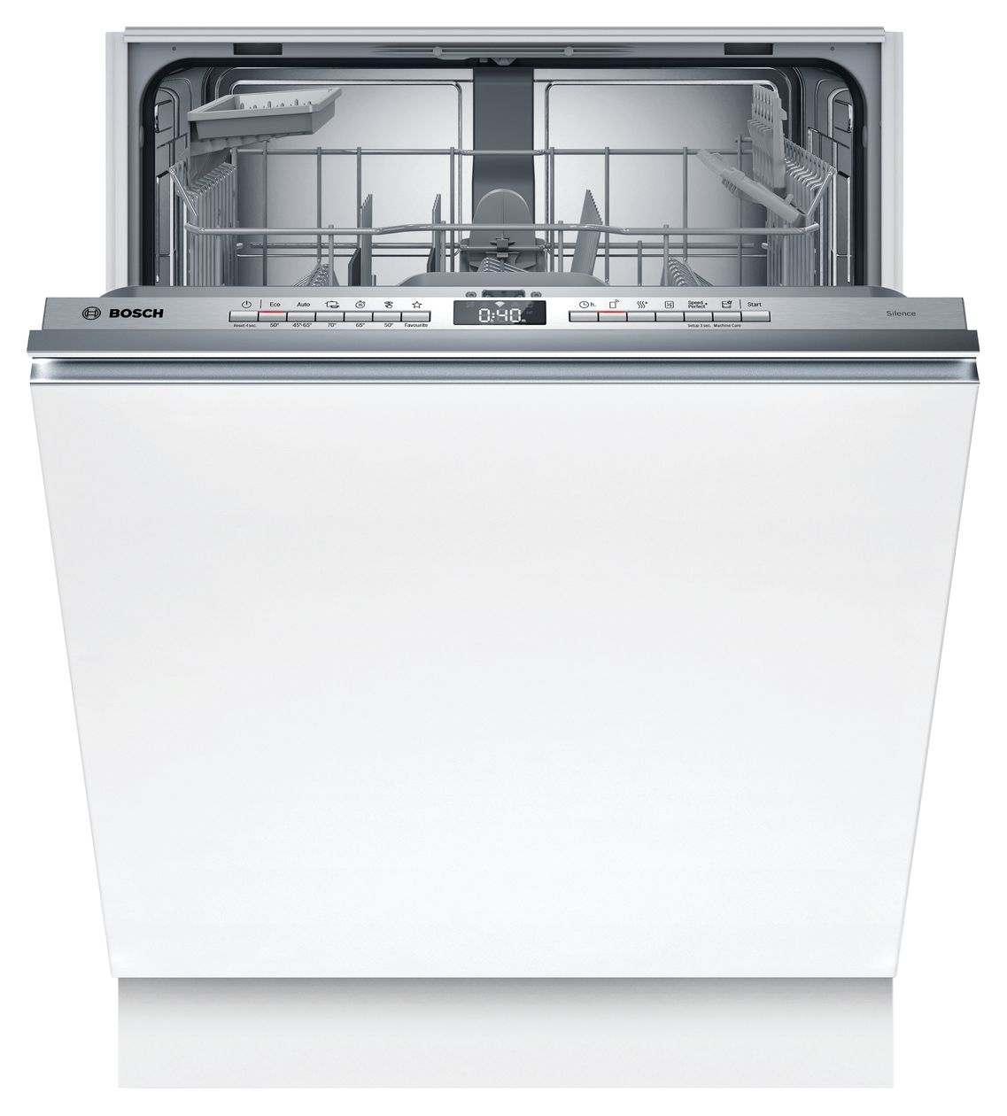 Serie 4 SBV4HTX00E 60 cm Geschirrspüler vollintegriert (ohne Front) Leise 13 Maßgedecke aquaStop Funktion Wärmetauscher 