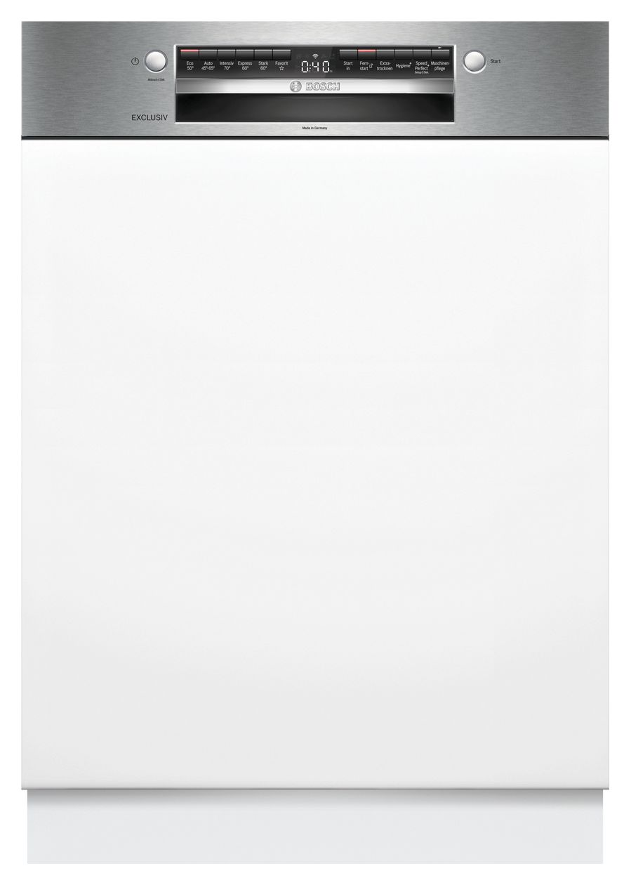 Serie 4 SMI4EBS03D 60 cm Geschirrspüler teilintegriert (ohne Front) Sehr leise 13 Maßgedecke aquaStop Funktion Wärmetauscher 