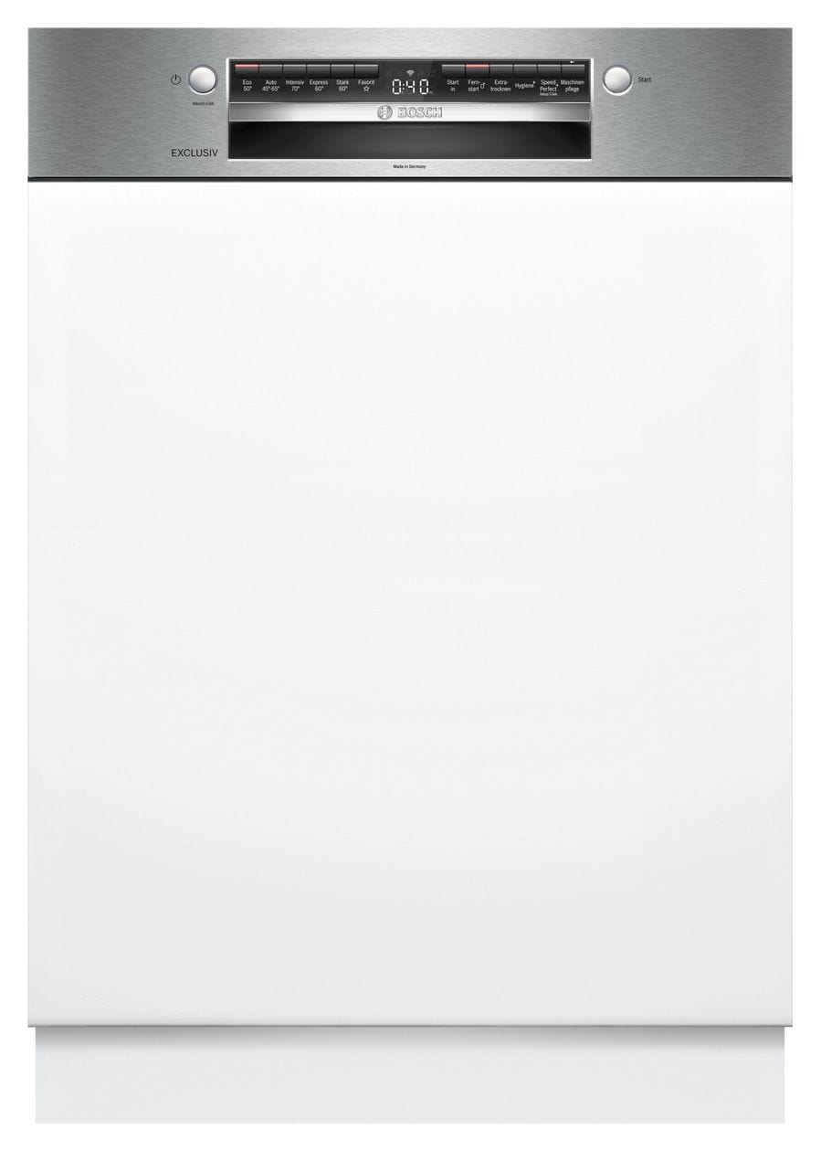 Serie 4 SMI4EBS04D 60 cm Geschirrspüler teilintegriert (ohne Front) Sehr leise 13 Maßgedecke aquaStop Funktion Wärmetauscher 