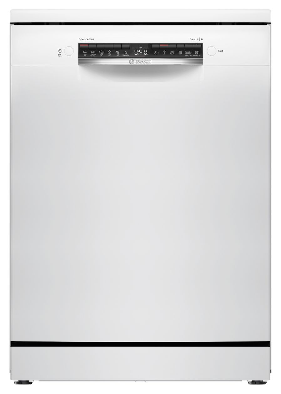 Serie 4 SMS4EVW08E 60 cm Geschirrspüler freistehend Leise 14 Maßgedecke aquaStop Funktion Heat exchanger/Drying assistant 