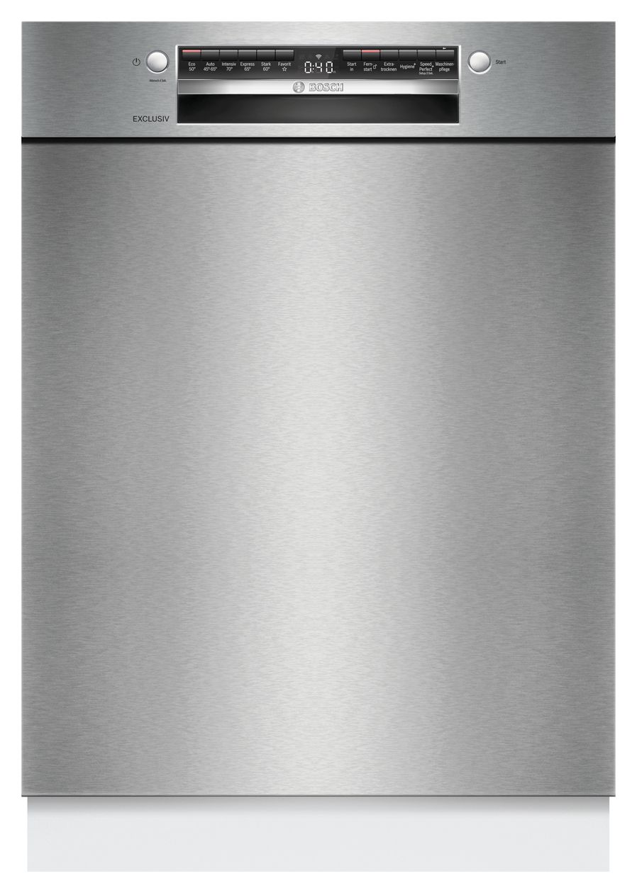 Serie 4 SMU4EUS00D 60 cm Geschirrspüler unterbaufähig Leise 13 Maßgedecke aquaStop Funktion Wärmetauscher 