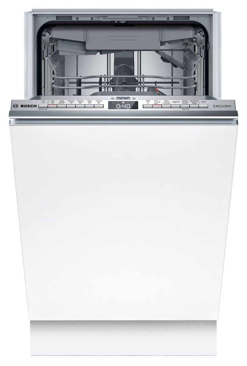 Serie 4 SPD4EMX02D 45 cm Geschirrspüler vollintegriert (ohne Front) Leise 10 Maßgedecke Wärmetauscher 