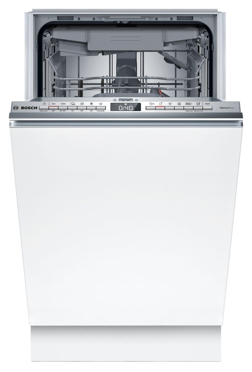Serie 4 SPV4HMX49E 45 cm Geschirrspüler vollintegriert (ohne Front) Leise 10 Maßgedecke aquaStop Funktion Wärmetauscher 