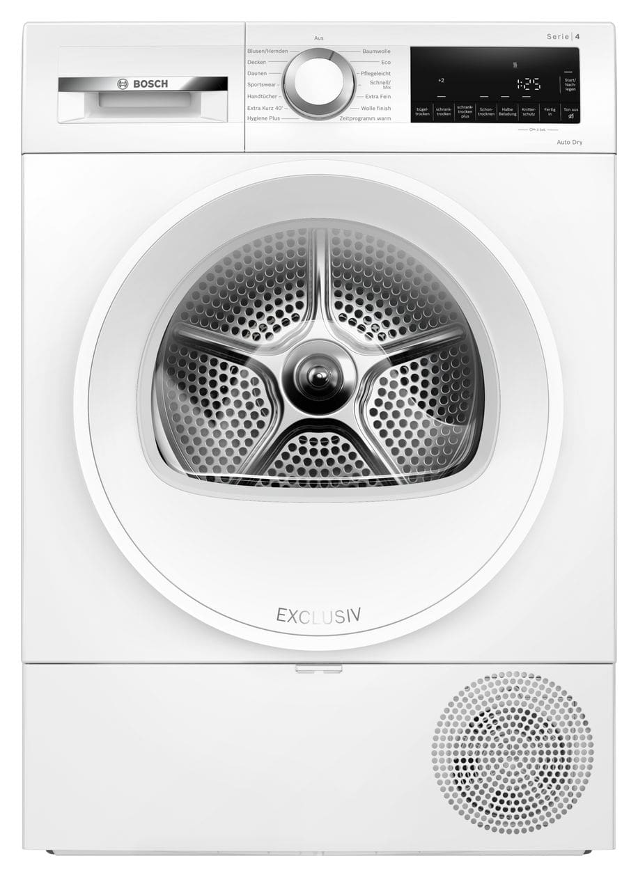 Serie 4 WQA233C91 Kondensations Trockner Frontlader 
