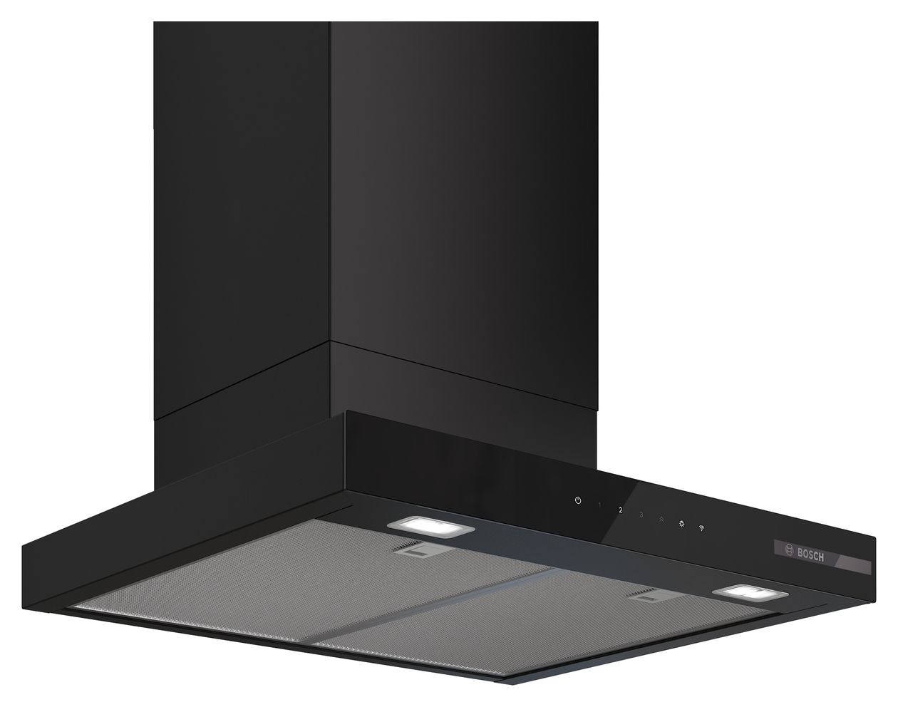 Serie 6 DWB67DN60 Abluft/Umluft Dunstabzugshaube/Esse Wand (Schwarz) 