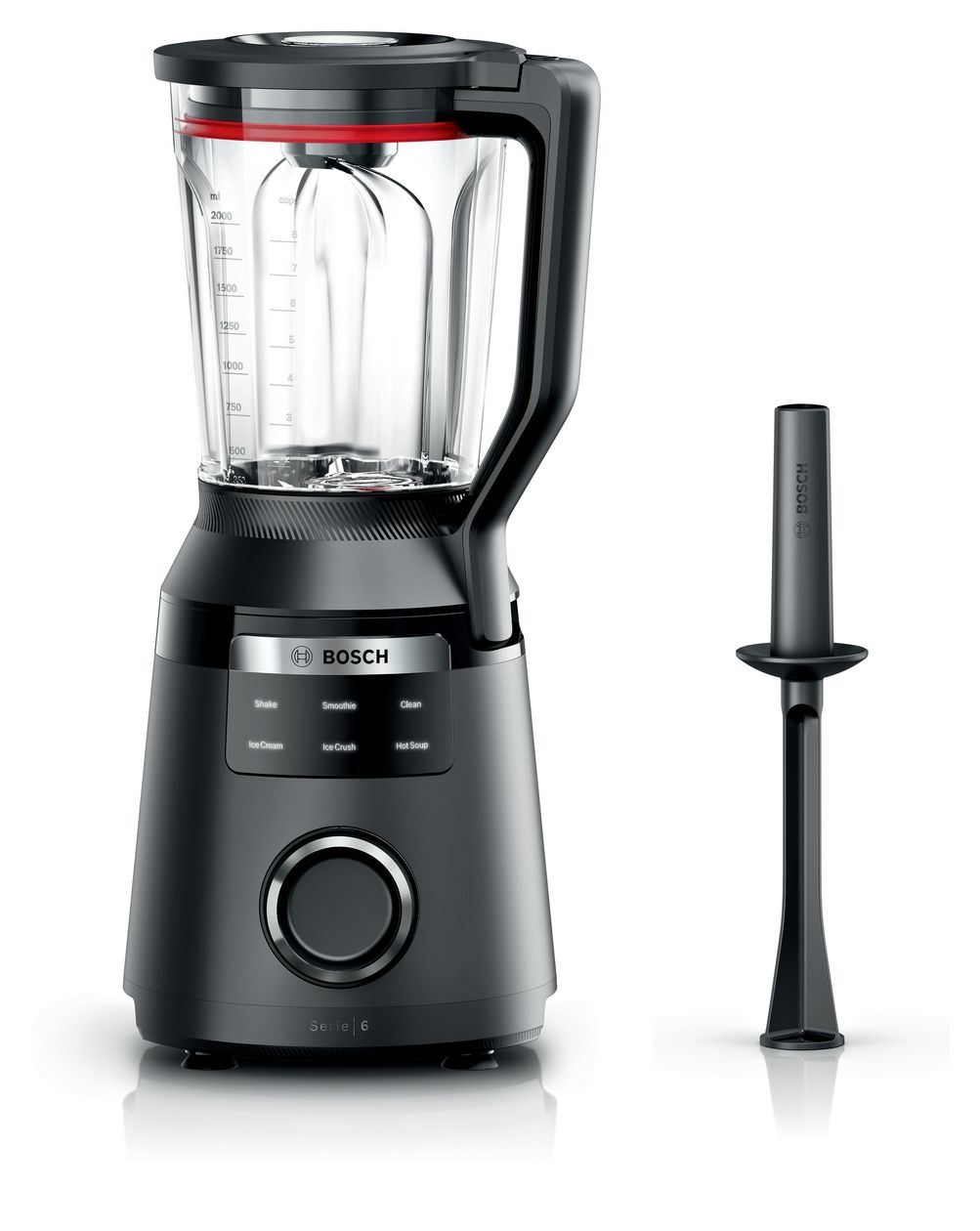 Serie 6 MMBD665B1 VitaPower 2 l Standmixer 1800 W  (Schwarz) 