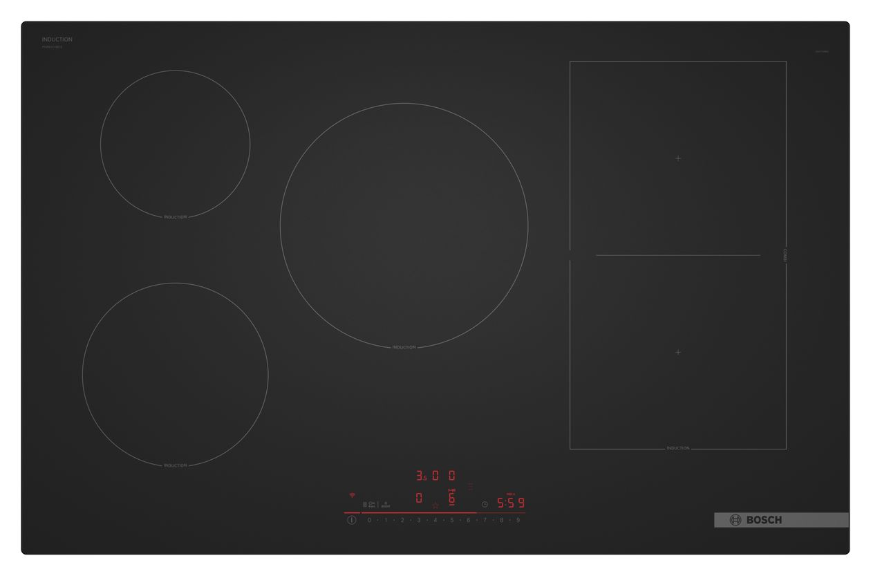 Serie 6 PVW81CHB1E autarkes 80 cm Induktions Kochfeld/Herdplatte 5 Zone(n) 