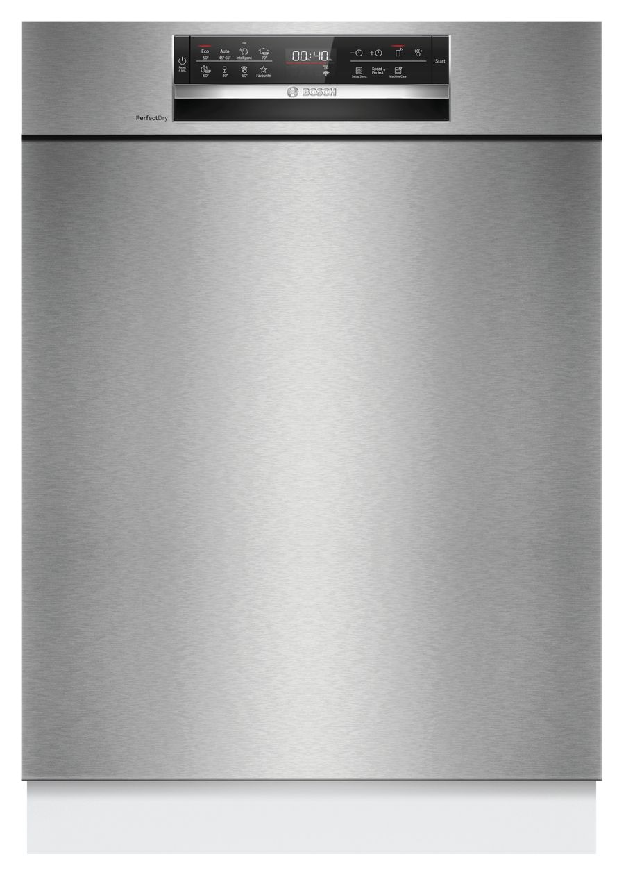 Serie 6 SMU6ZCS16E 60 cm Geschirrspüler teilintegriert (ohne Front) Sehr leise 14 Maßgedecke aquaStop Funktion Wärmetauscher 