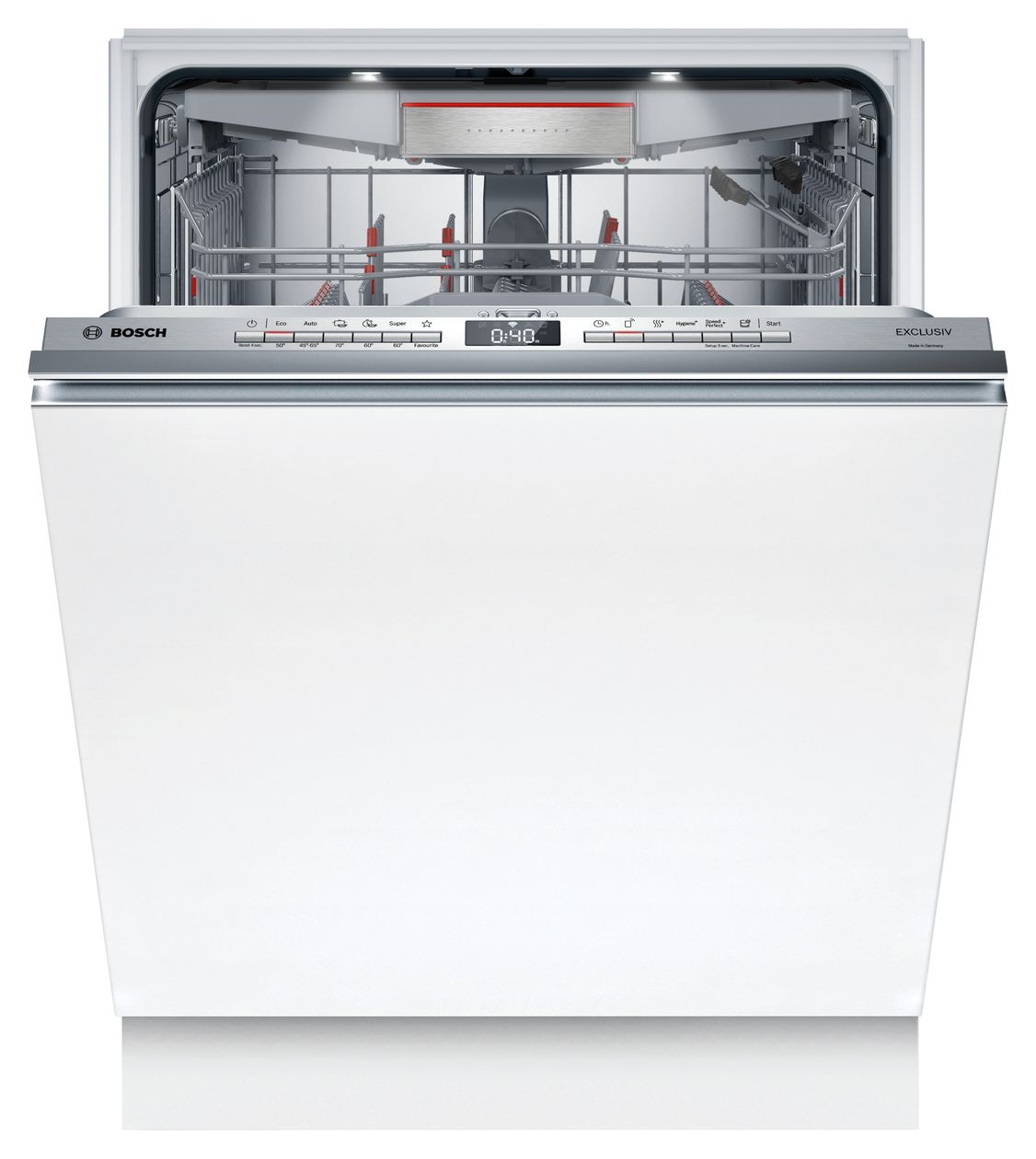 Serie 6 SMV6YCX0ME 60 cm Geschirrspüler Voll integriert Sehr leise 14 Maßgedecke aquaStop Funktion Wärmetauscher 