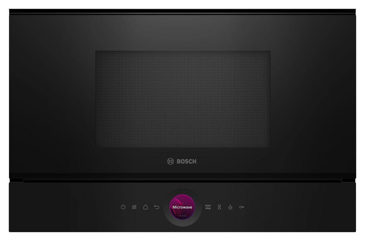 Serie 8 BEL7321B1 Einbau-Mikrowelle 900 W Größe: mittel Grill (Schwarz) 