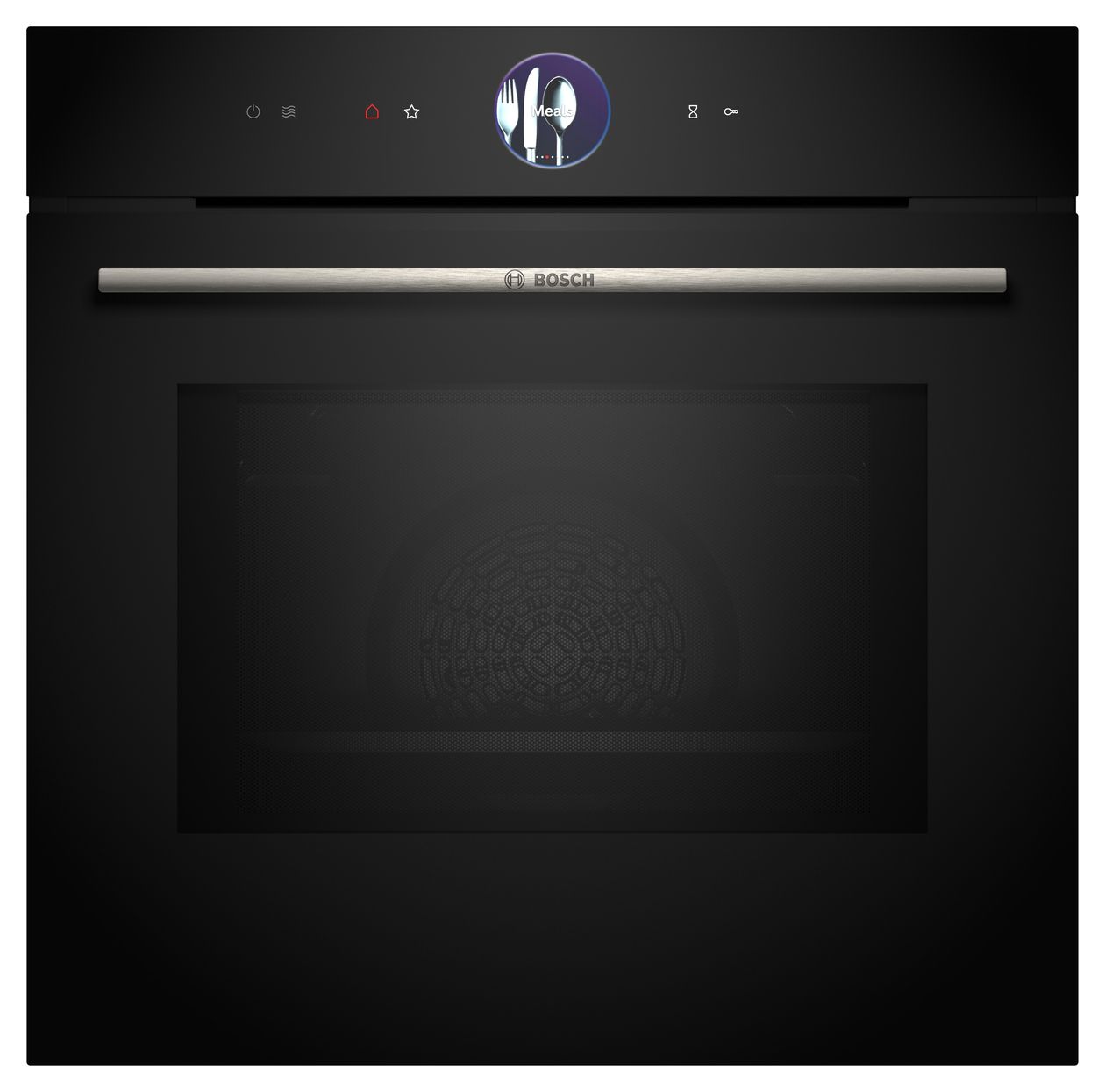 Serie 8 HMG776NB1 Einbaubackofen groß AutoClean Mikrowelle 