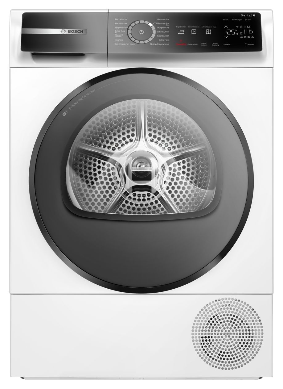 Serie 8 WQB245B40 Wärmepumpen Trockner Frontlader AutoClean 