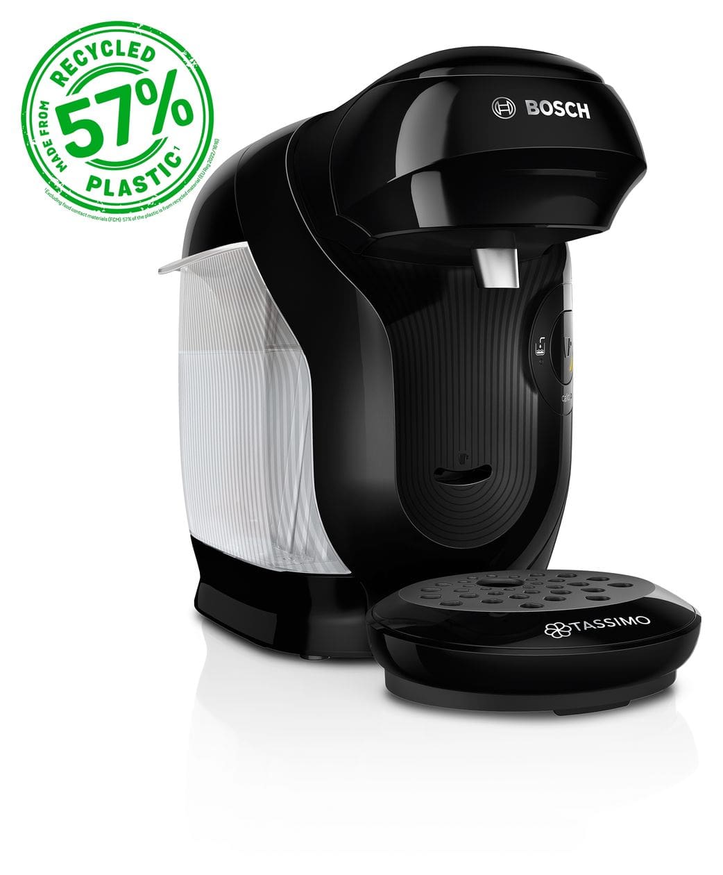 TAS112E Tassimo Style friendly Kaffeekapsel Maschine  (Schwarz) 