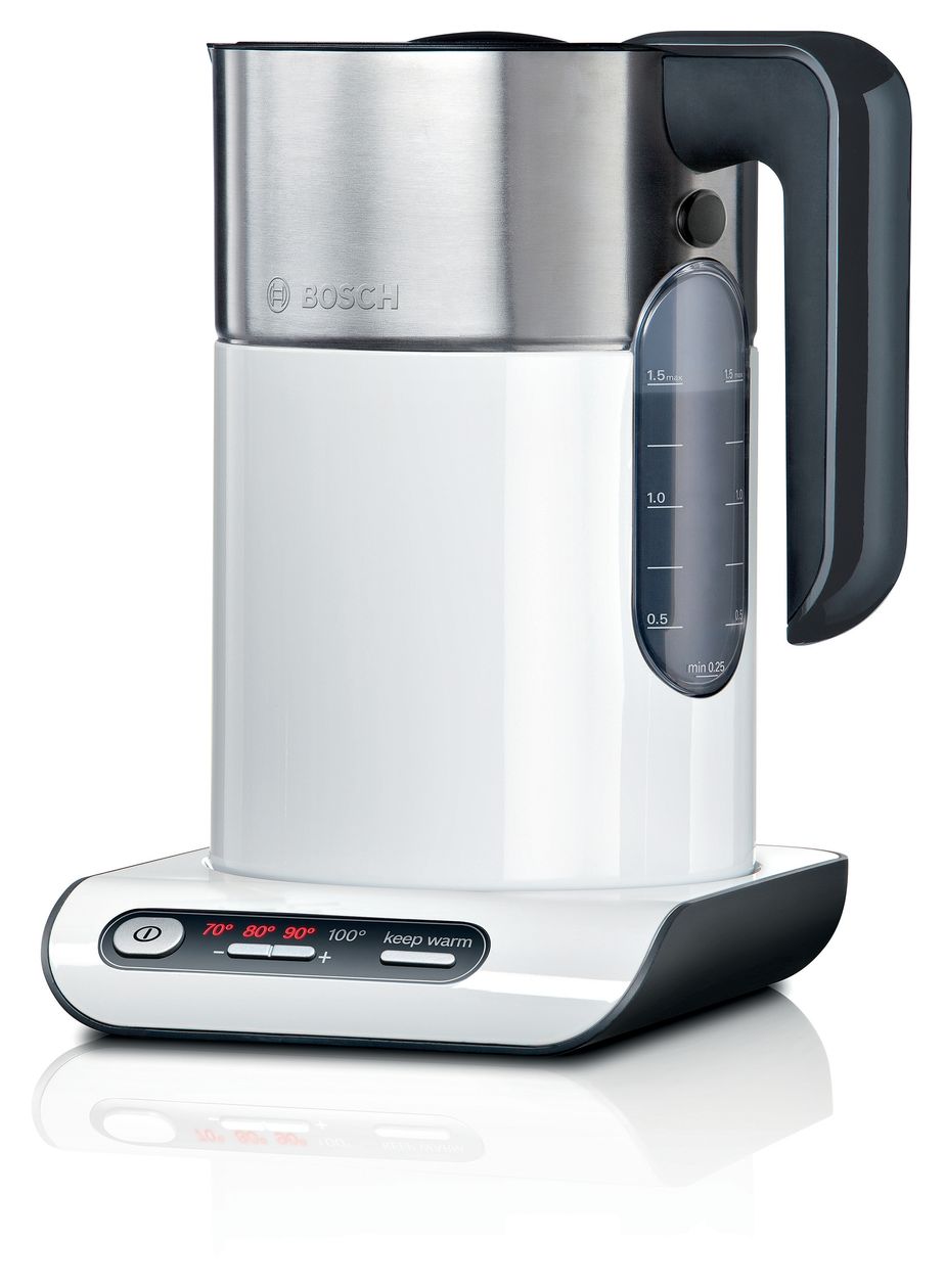 TWK8611P Styline 1,5 l Wasserkocher 2400 W (Anthrazit, Edelstahl, Weiß) 