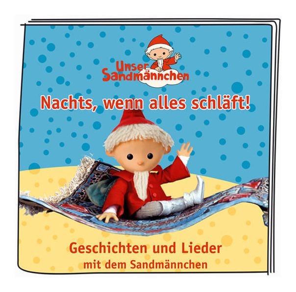 01-0062 Unser Sandmännchen - Nachts, wenn alles schläft! 57 min (Gemischte Farben, Rot, Weiß) 