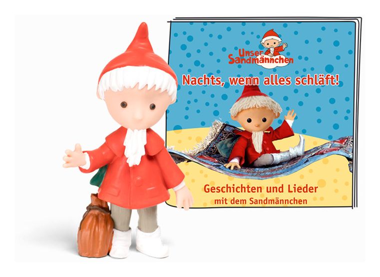 01-0062 Unser Sandmännchen - Nachts, wenn alles schläft! 57 min (Gemischte Farben, Rot, Weiß) 