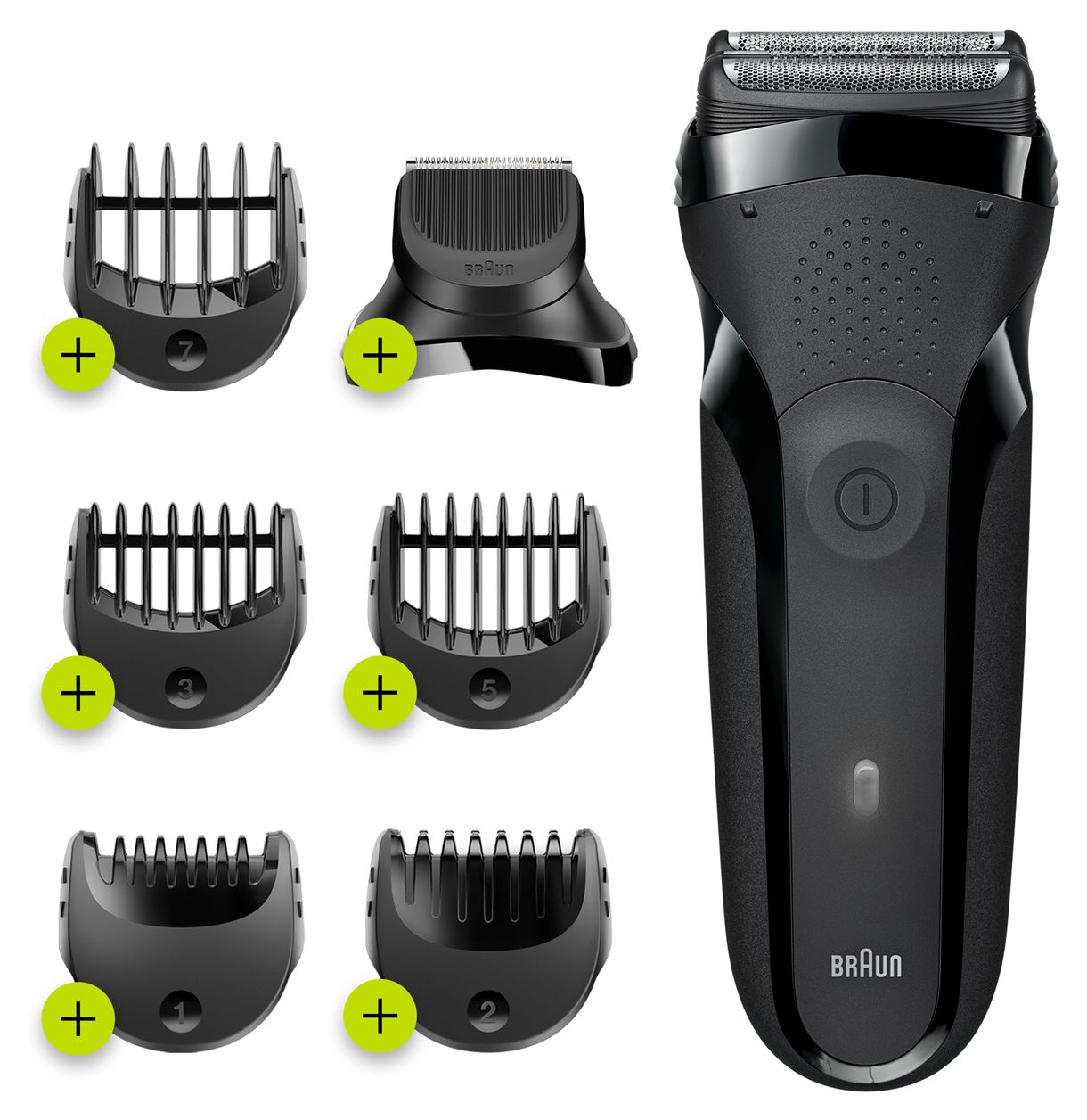300BT Shave & Style Nass&Trocken Rasierer Nickel-Metallhydrid (NiMH) 30 min 