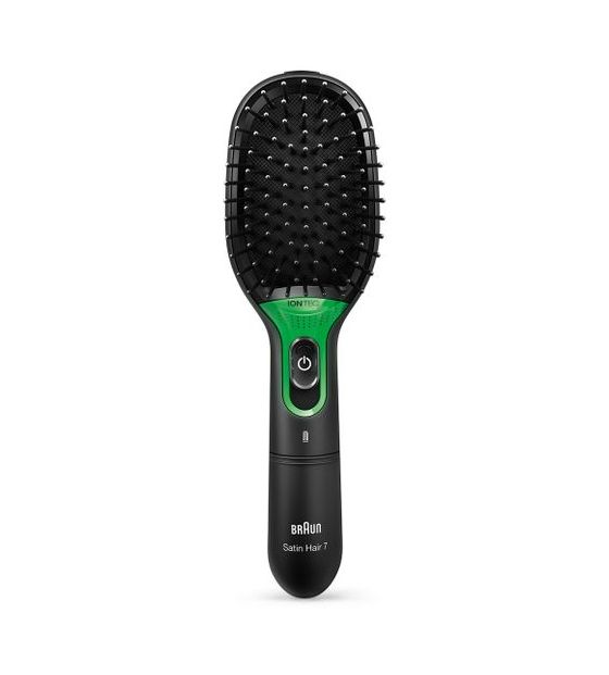 BR710 Satin Hair 7 Elektrische Haarbürste  (Schwarz) 