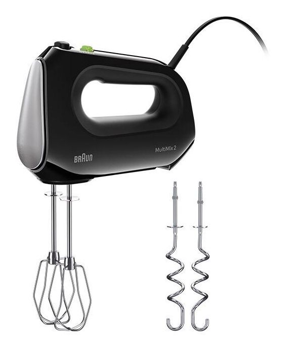 HM2110BK MultiMix 2 Handmixer 500 W 4 Stufen  (Schwarz) 