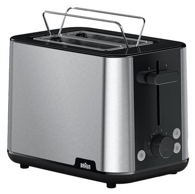 HT1510 PurShine Toaster 900 W 2 Scheibe(n) 8 Stufen (Schwarz, Edelstahl) 