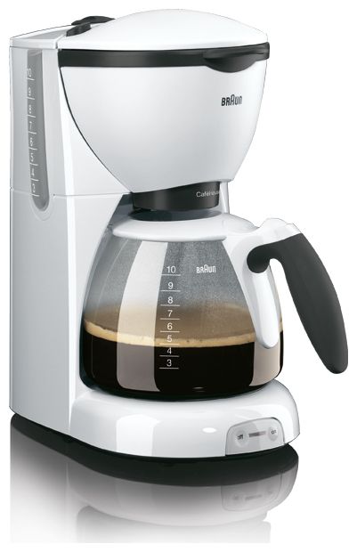 KF520 CafeHouse PurAroma 10 Tassen Filterkaffeemaschine (Weiß) 