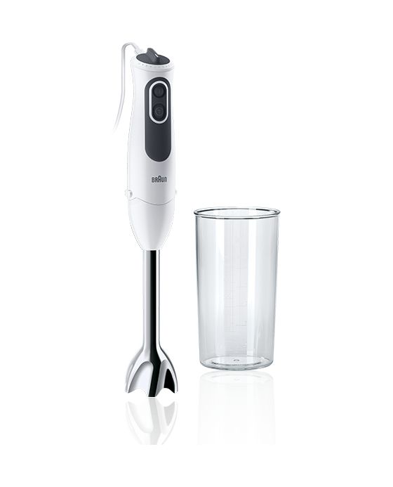 MQ3100WH MultiQuick 3 Stabmixer 750 W 11 Stufen  (Grau, Weiß) 