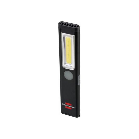 LED Akku Handleuchte PL 200 AC / Wiederaufladbare Taschenlampe mit COB LED und USB C Port (Arbeitsleuchte mit 200lm, bis zu 12h Leuchtdauer, inklusive USB C Ladekabel) 