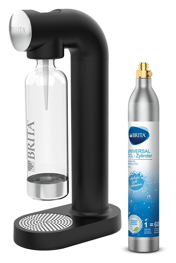 sodaONE Wassersprudler  (Schwarz, Silber) 