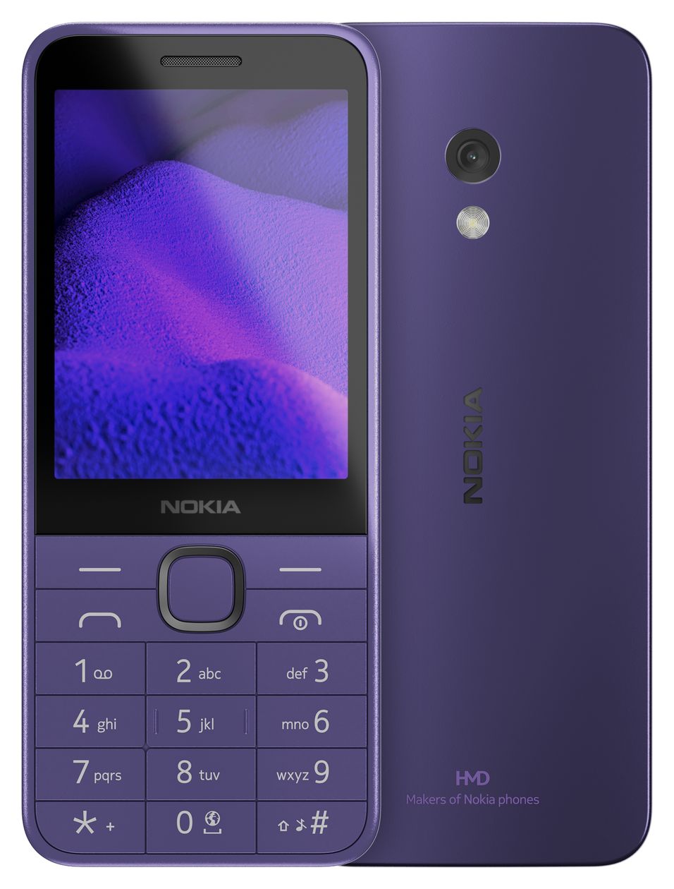 235 (2024) 4G Smartphone 7,11 cm (2.8 Zoll) 2 MP Dual Sim (Violett) 