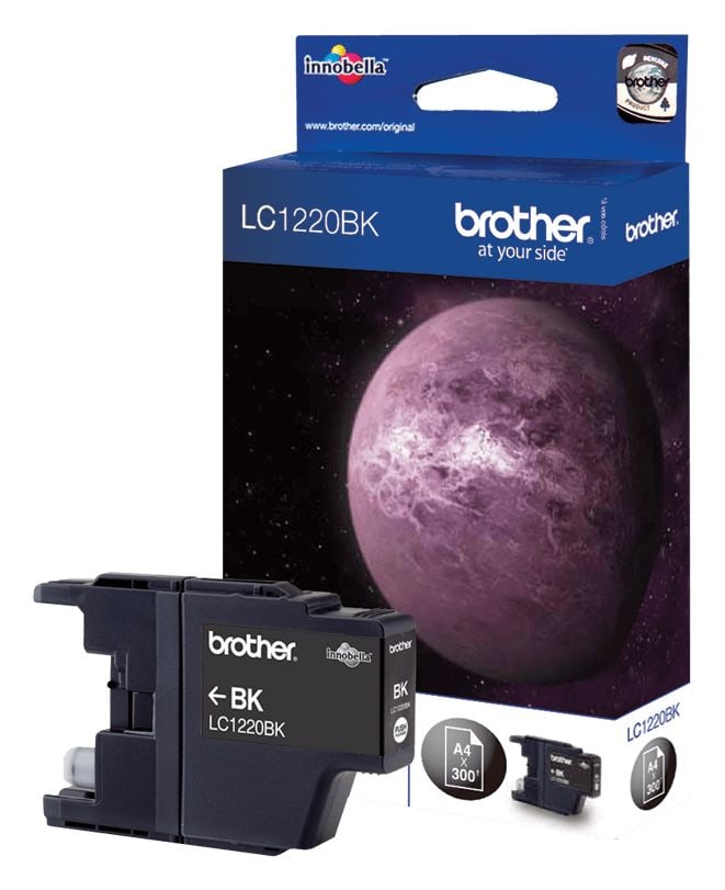 LC-1220BK originale Druckerpatronen Schwarz 300 Seiten 