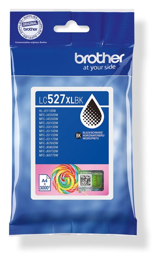 LC-527XLBK originale Druckerpatronen Schwarz 3000 Seiten 
