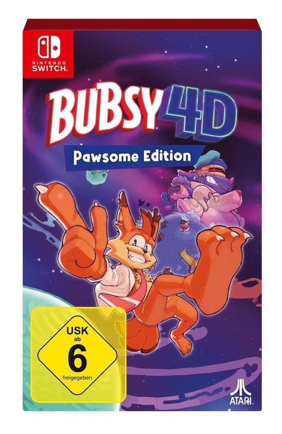 Bubsy 4D Pawsome Edition (Nintendo Switch) 