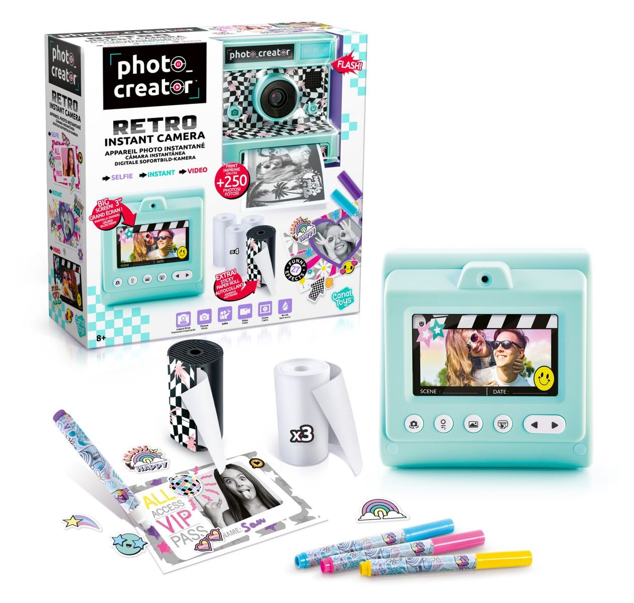 Retro Instant Camera 