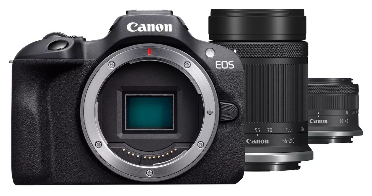 EOS R100 Kit MILC 7,5 cm Wlan Bluetooth 
