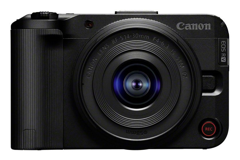 EOS R50 V Kit 14-30 mm 25,5 MP MILC 7,5 cm WLAN Bluetooth  (Schwarz) 