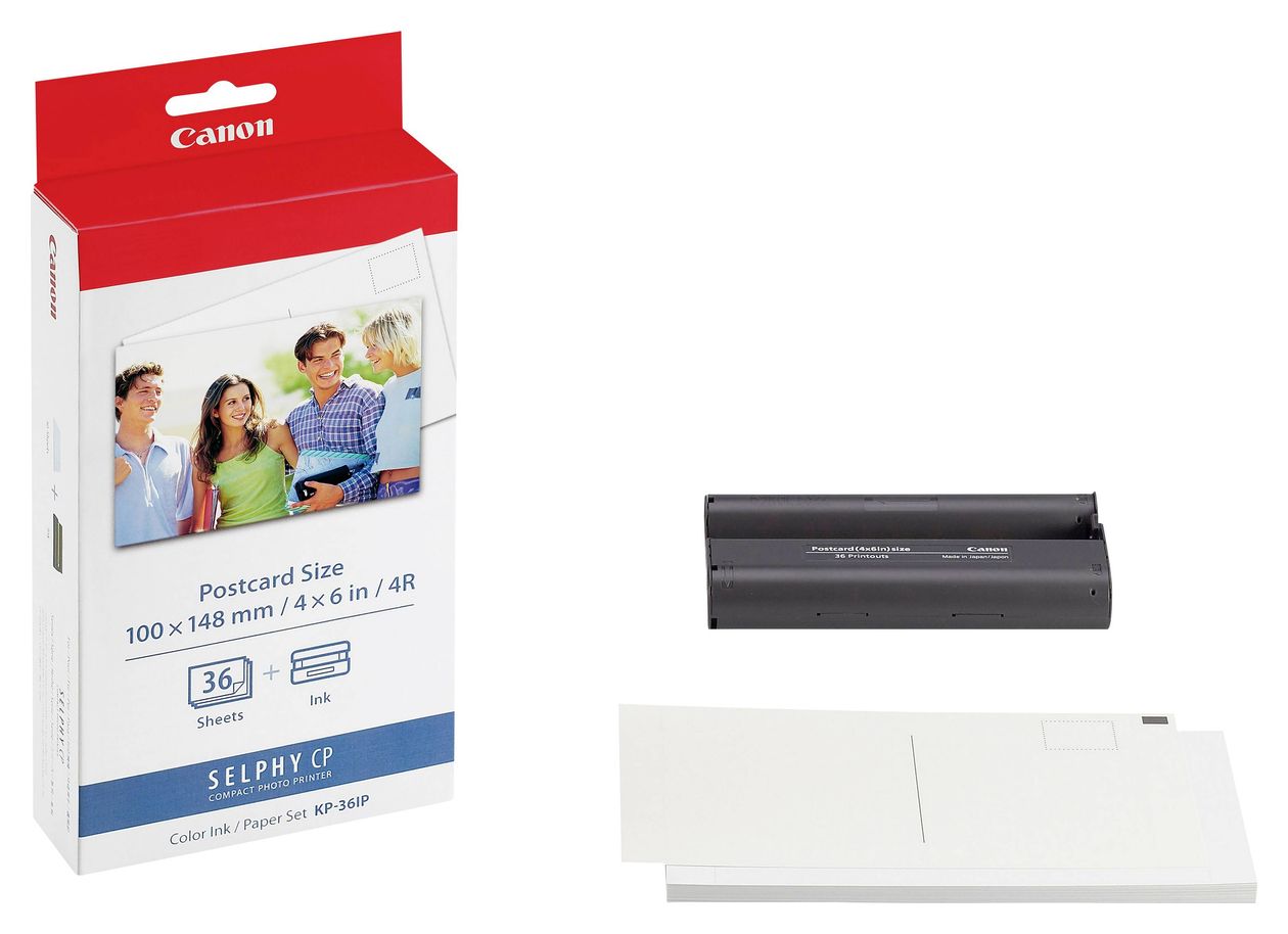 KP-36IP Papier 10x15cm 36 Blatt inkl.Farbkartusche 