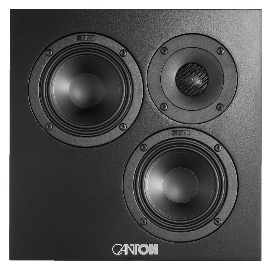 Atelier OnWall 3 120 W 2-Wege Lautsprecher  (Schwarz) 