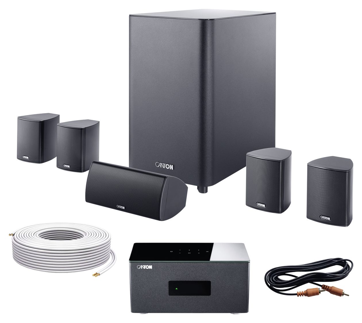Movie 200 Heimkino Set  (Schwarz) 