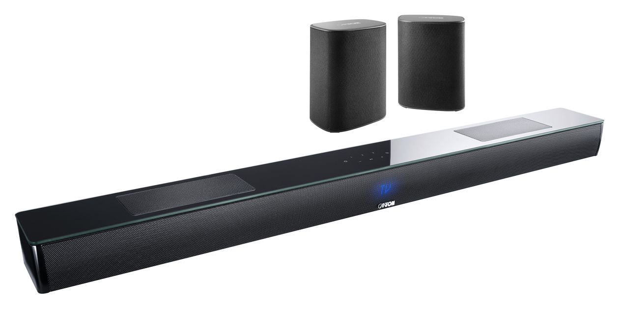 Smart Libero Cinema Set Wlan Lautsprecher mit Bluetooth  (Schwarz) 